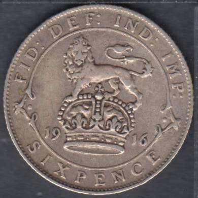 1916 - 6 Pence - Great Britain
