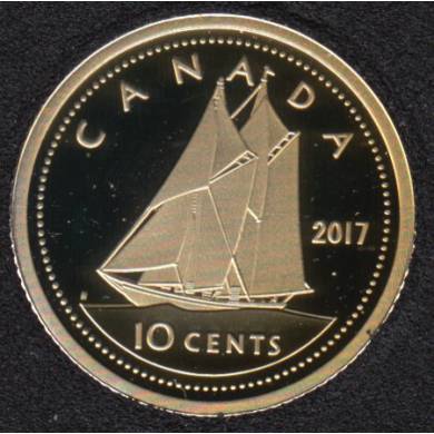 2017 - Proof - Blue Nose - Fine Silver - Canada 10 Cents