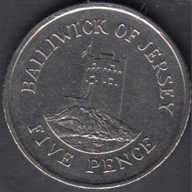 1998 - 5 Pence - Jersey