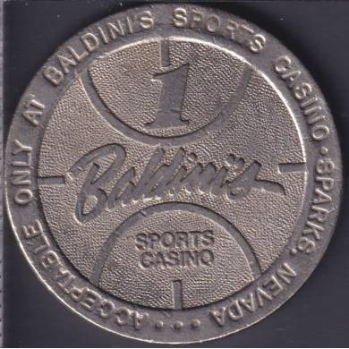 1988 - Baldini's Sport Casino - Sparks Nevada - $1