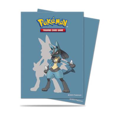 Pokemon Protector Sleeves - Lucario - 65 Cards - (ultra-pro)