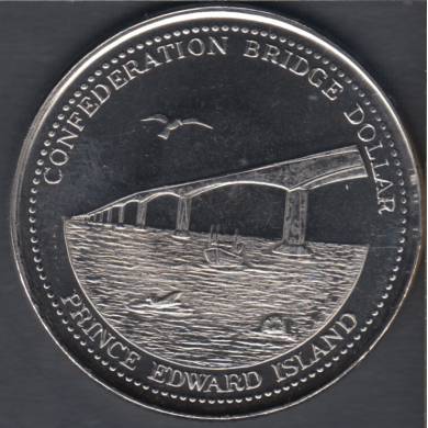 1997 - Summerside P.E.I - Confederation Bridge Dollar - Trade Dollar de Commerce