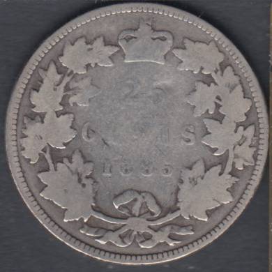 1885 - Good - Canada 25 Cents