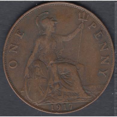 1917 - 1 Penny - Geat Britain