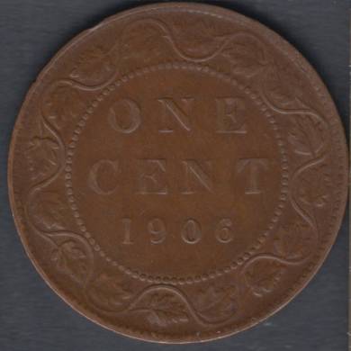 1906 - VF - Canada Large Cent