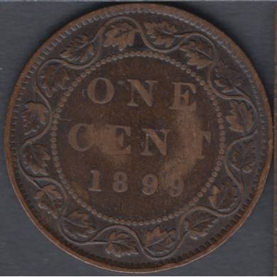 1899 - Fine - Canada Large Cent