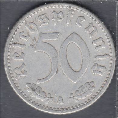 1940 A - 50 Reichspfennig - Allemagne
