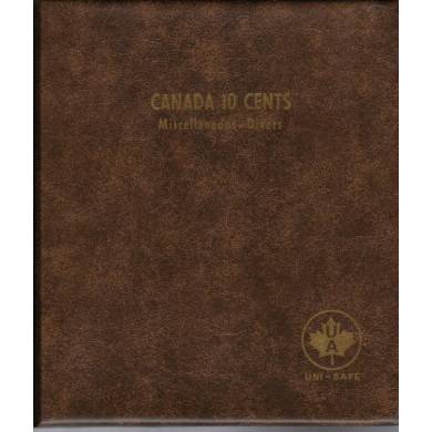 Uni-Safe Coin Album Canada 10 Cents Miscellaneous