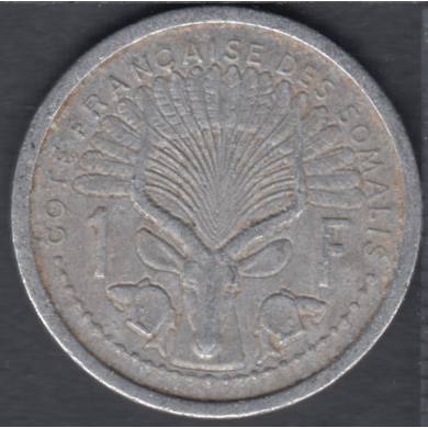 1959 - 1 Franc - Somaliland Franais - France