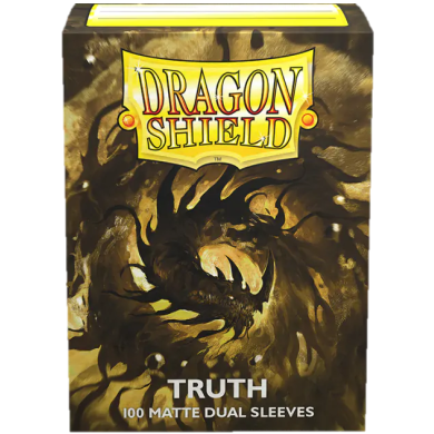 Dragon Shield - 100 Standard Size Card Sleeves - Truth - Matte Dual