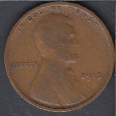 1913 - VG - Lincoln Small Cent USA