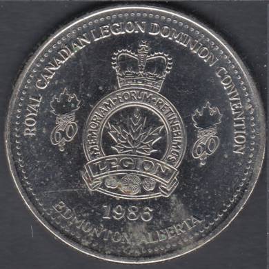 1986 - Edmonton - Royal Canadian Legion Dominion Convention