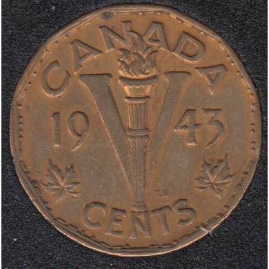 1943 - Tombac - Canada 5 Cents