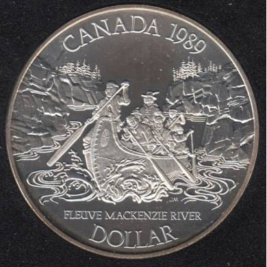 1989 - Proof - Silver - Canada Dollar