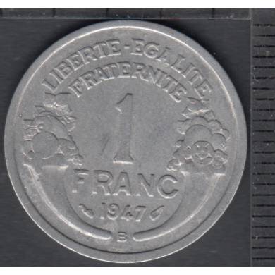 1947 B - 1 Franc - France