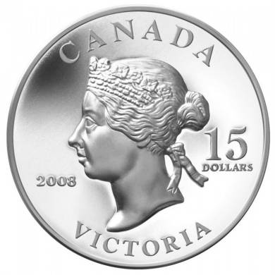 2008 - $15 - Sterling Silver Coin – Queen Victoria