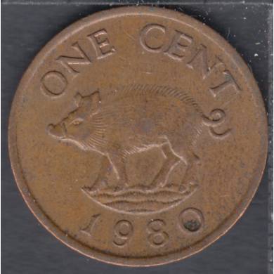 1980 - 1 Cent - Bermude