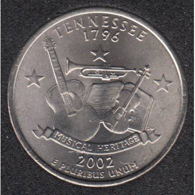 2002 P - Tennesse - 25 Cents
