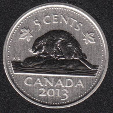 2013 - Specimen - Canada 5 Cents