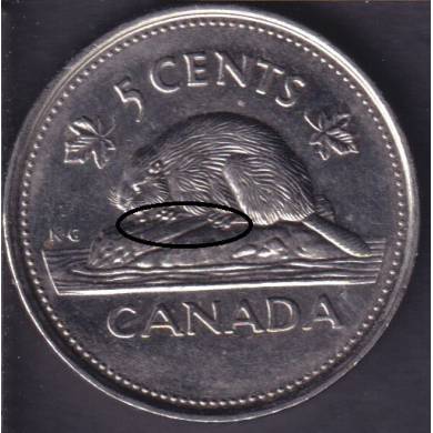 2002 P - Extra Griffes - Canada 5 Cents