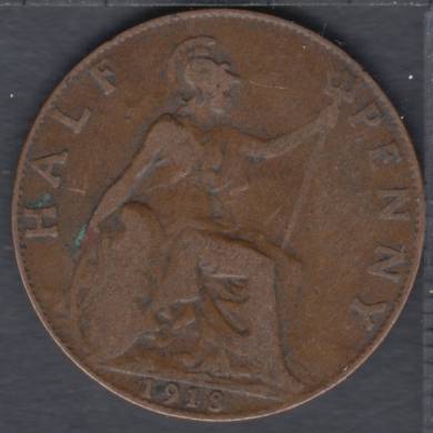 1918 - Half Penny - Great Britain
