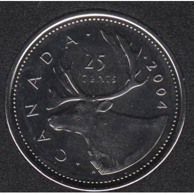 2004 P - NBU - Canada 25 Cents