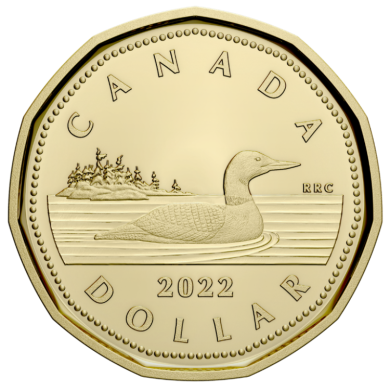 2022 - Proof - Canada Huard Dollar