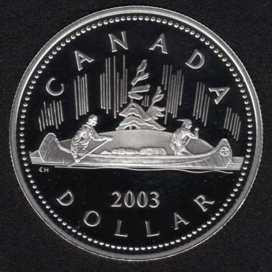 2003 - Proof - Fine Silver - Uncrowned - Canada Dollar