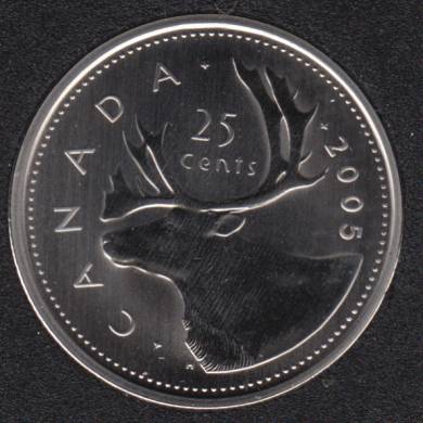 2005 P - Specimen - Canada 25 Cents