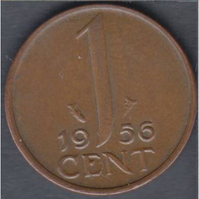 1956 - 1 Cent - Pays Bas