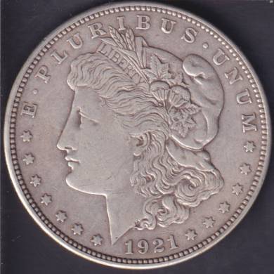 1921 D - VF - Morgan Dollar USA