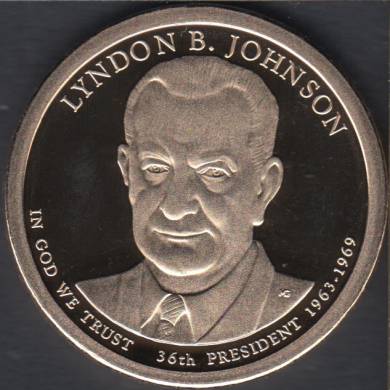 2015 S - Proof - L.B. Johnson - 1$