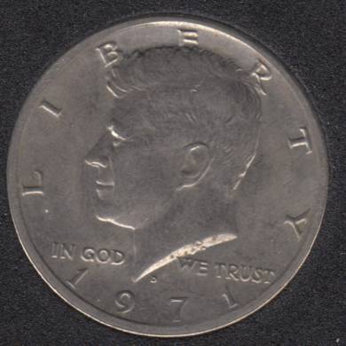 1971 D - Kennedy - 50 Cents