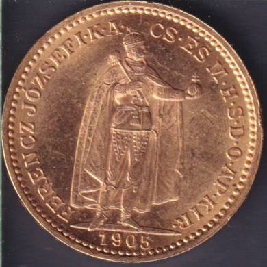 1905 - 20 Korona - Gold - Hungary