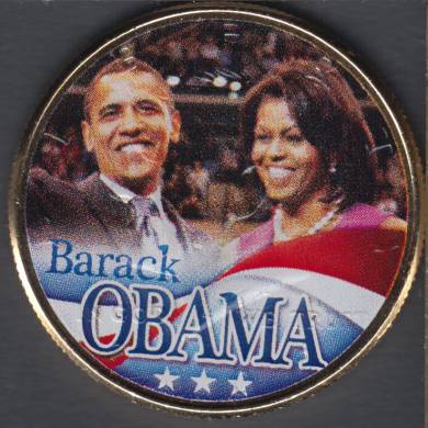 2008 D - Obama Colored on Kennedy - 50 Cents
