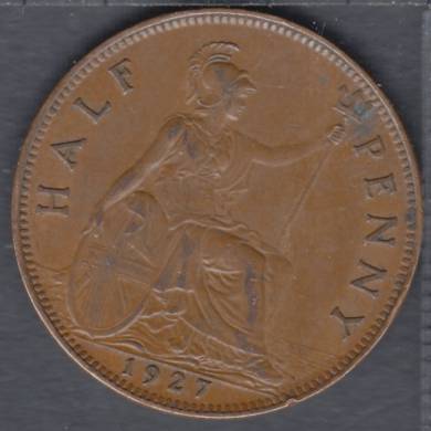 1927 - Half Penny - Grande Bretagne