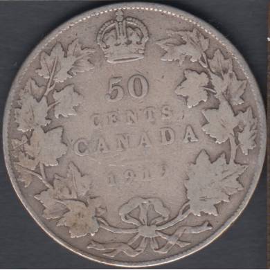 1919 - VG - Canada 50 Cents