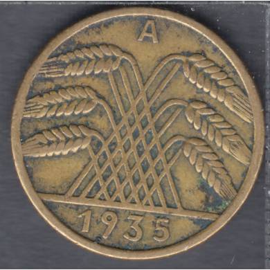 1935 A - 10 Reichspfennig - Germany