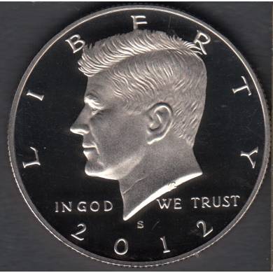 2012 S - Kennedy - Proof - 50 Cents