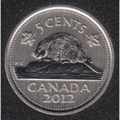 2012 - Specimen - Canada 5 Cents