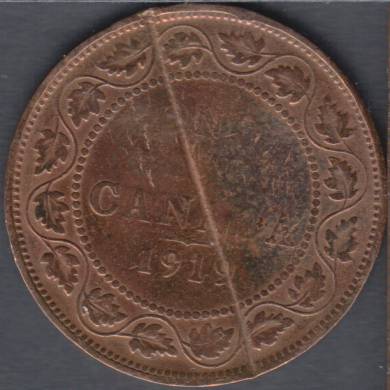 1919 - Endommag - Canada Large Cent
