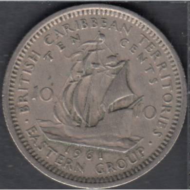 1961 - 10 Cents - Territoires des Caraibes Orientales