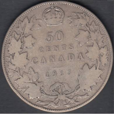1913 - Good - Canada 50 Cents