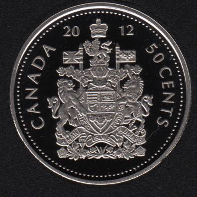 2012 - Proof - Canada 50 Cents