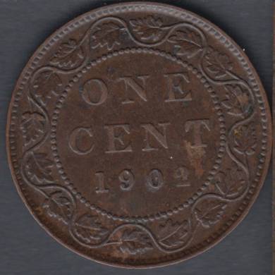 1902 - EF - Canada Large Cent