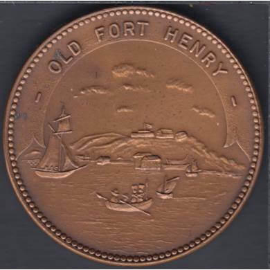 1964 - Old Fort Henry - Thirty Trhee - Bristish Regiments and Six Canadianunits Garrisoned From 1813-1891 - Médaille