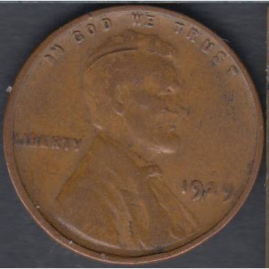 1929 - Fine - Lincoln Small Cent USA