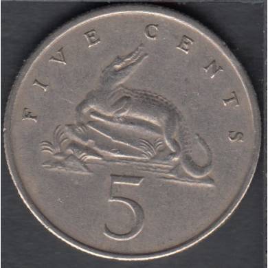 1972 - 5 Cents - Jamaica