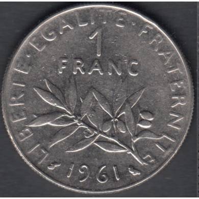 1961 - 1 Franc - France