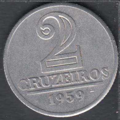1959 - 2 Cruzeiros - Brazil